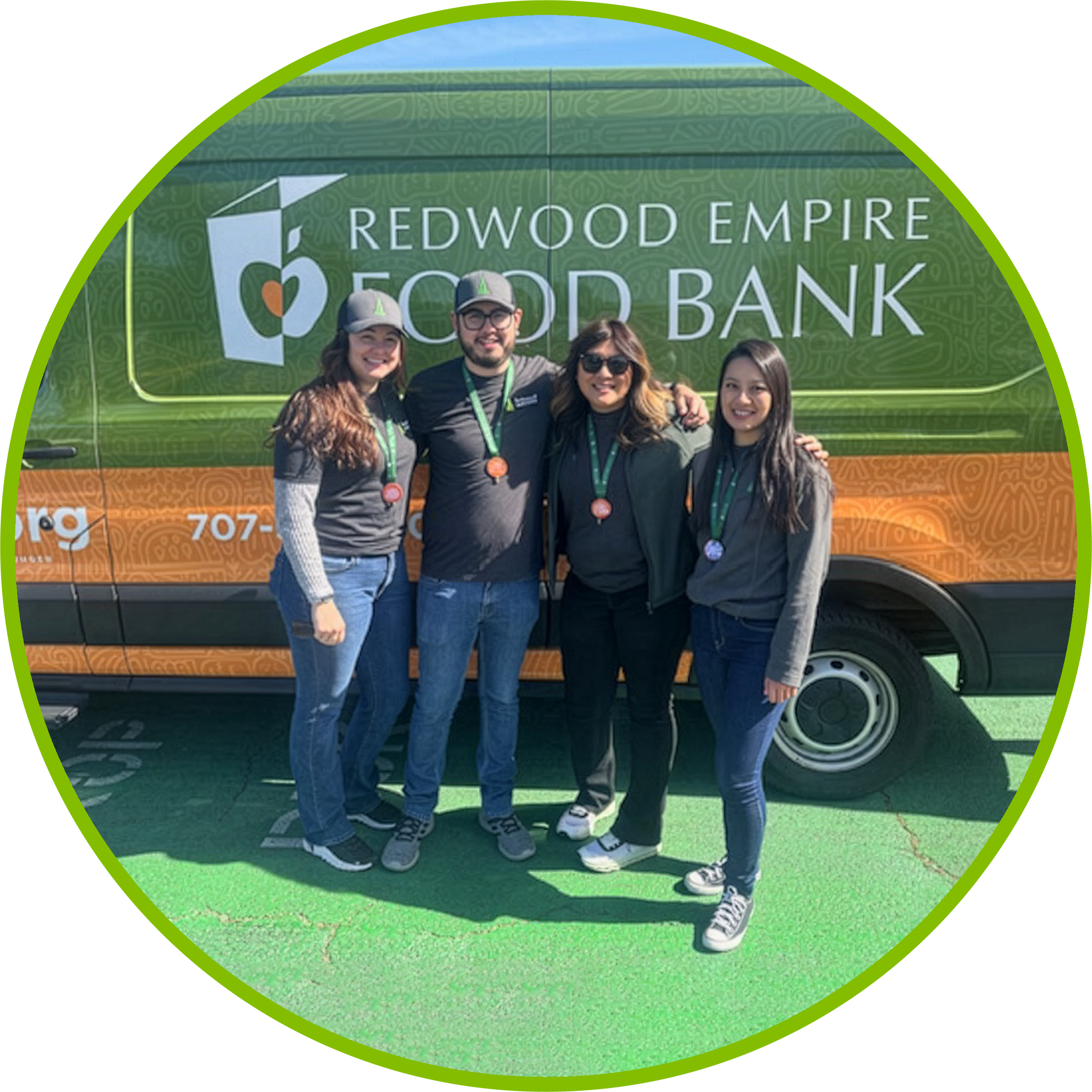 Volunteering at Our Local Food Banks